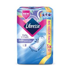 Libresse Longer & Wider Slim Panty Liner (3x30s)